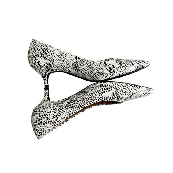 Vionic Josie Snakeskin Leather Heel Pumps Women’s Size 9.5 Kitten Heel - Picture 6 of 9